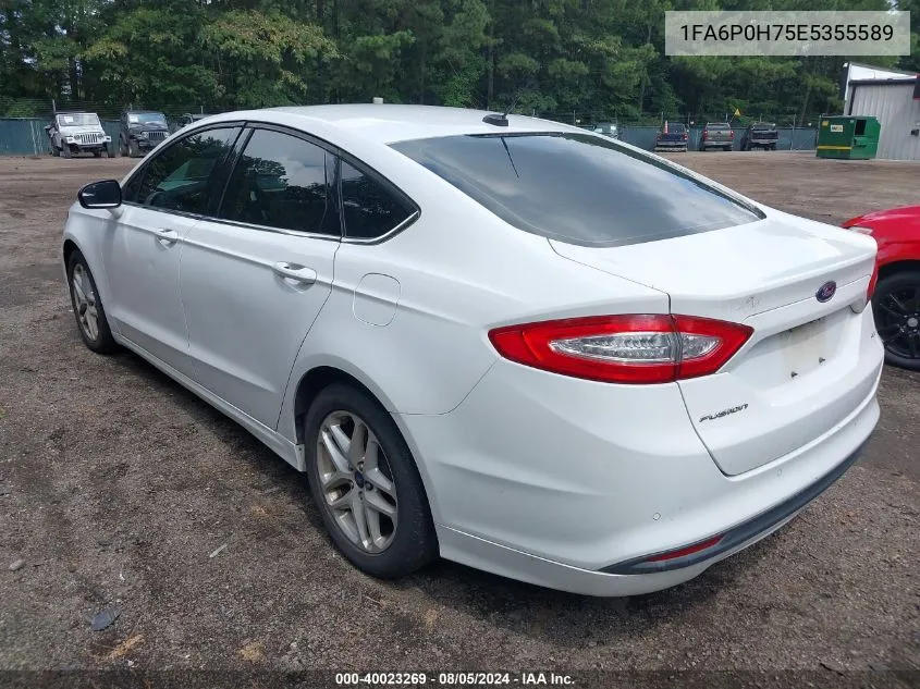 1FA6P0H75E5355589 2014 Ford Fusion Se