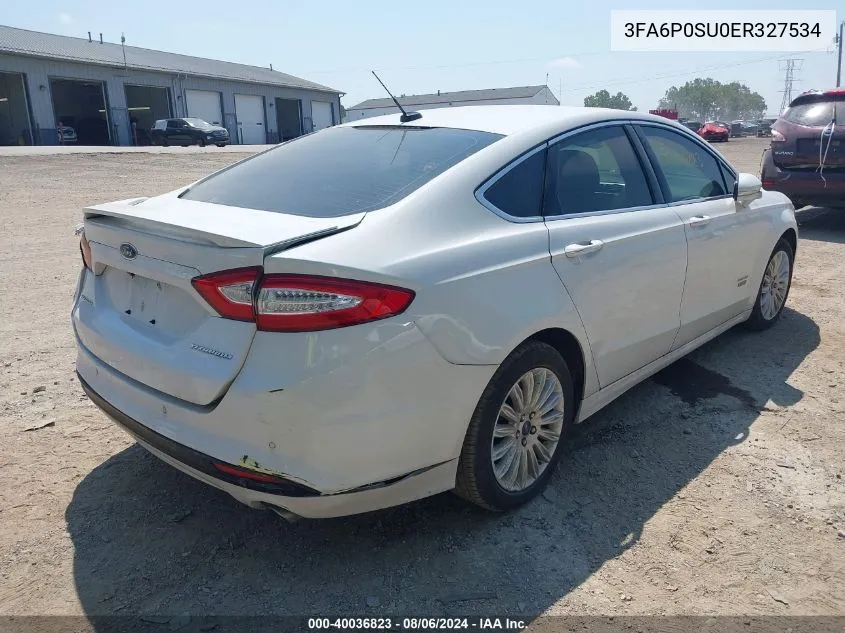 3FA6P0SU0ER327534 2014 Ford Fusion Energi Titanium