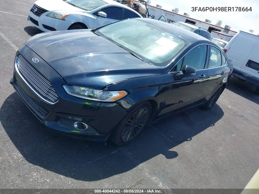 3FA6P0H98ER178664 2014 Ford Fusion Se