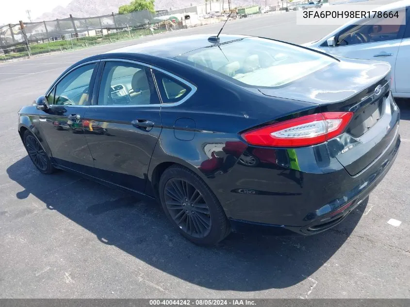 3FA6P0H98ER178664 2014 Ford Fusion Se