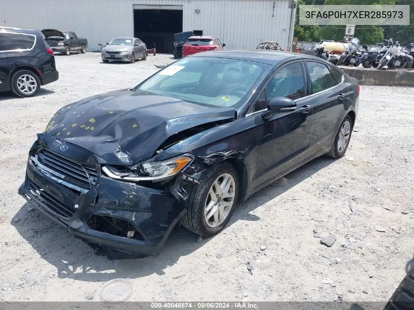 2014 Ford Fusion Se VIN: 3FA6P0H7XER285973 Lot: 40048874