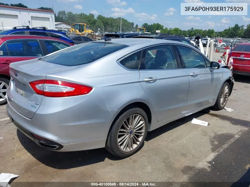 3FA6P0H93ER175929 2014 Ford Fusion Se