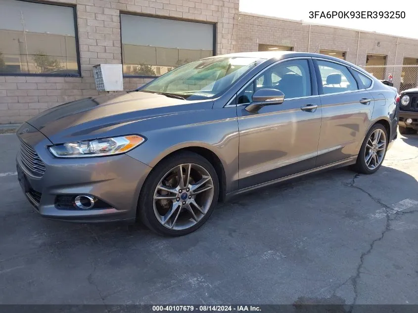 3FA6P0K93ER393250 2014 Ford Fusion Titanium