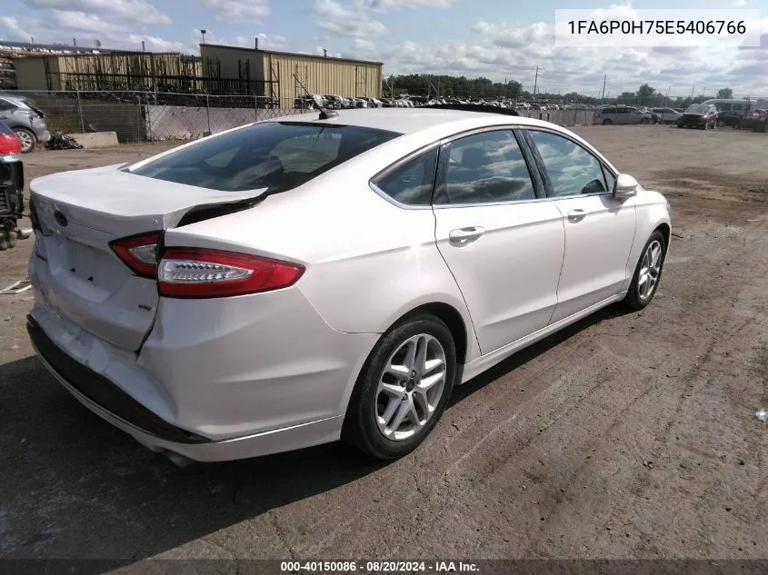 1FA6P0H75E5406766 2014 Ford Fusion Se