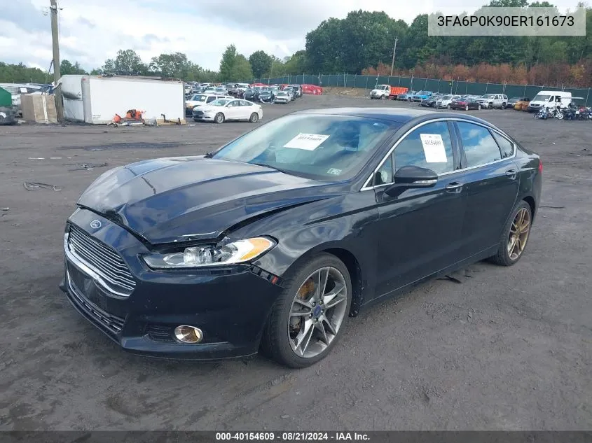 3FA6P0K90ER161673 2014 Ford Fusion Titanium