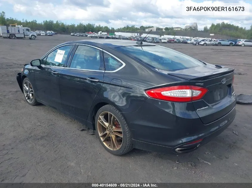 3FA6P0K90ER161673 2014 Ford Fusion Titanium