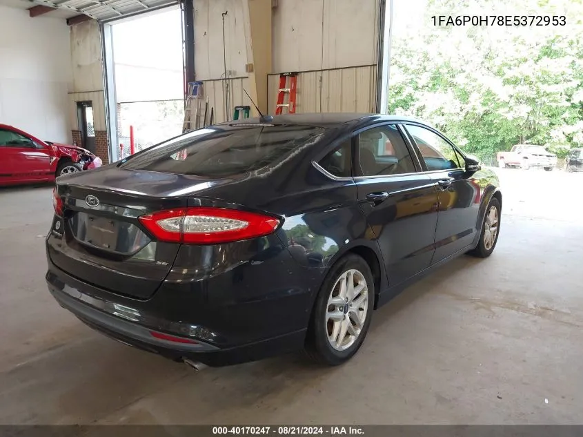 1FA6P0H78E5372953 2014 Ford Fusion Se