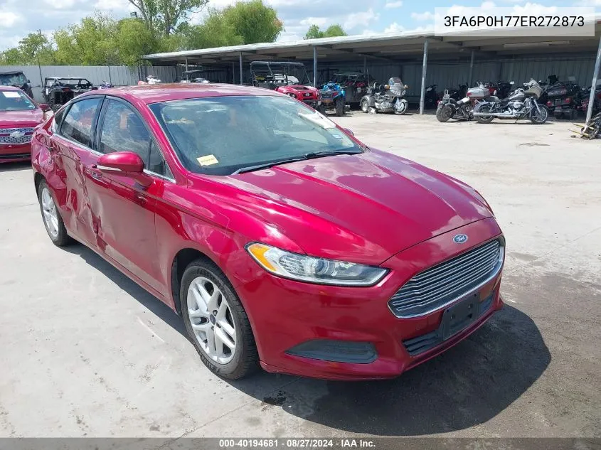 3FA6P0H77ER272873 2014 Ford Fusion Se