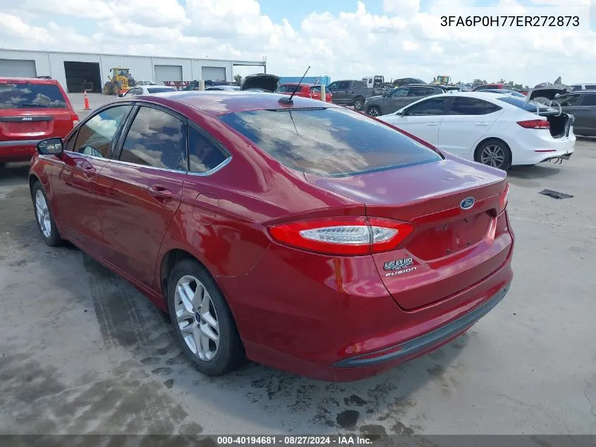 3FA6P0H77ER272873 2014 Ford Fusion Se