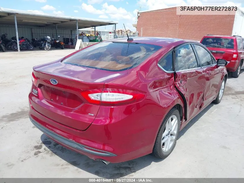 3FA6P0H77ER272873 2014 Ford Fusion Se