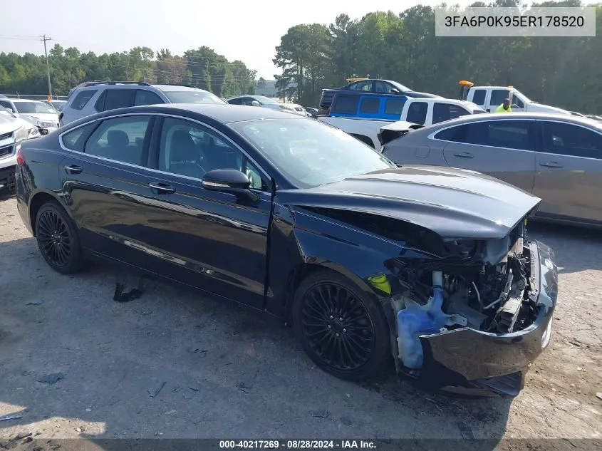 3FA6P0K95ER178520 2014 Ford Fusion Titanium