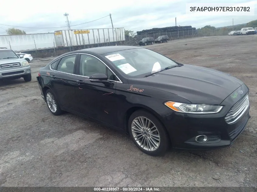 2014 Ford Fusion Se VIN: 3FA6P0H97ER310782 Lot: 40238957