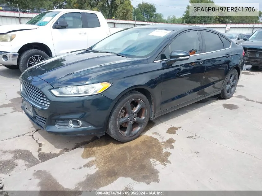 3FA6P0H97ER241706 2014 Ford Fusion Se