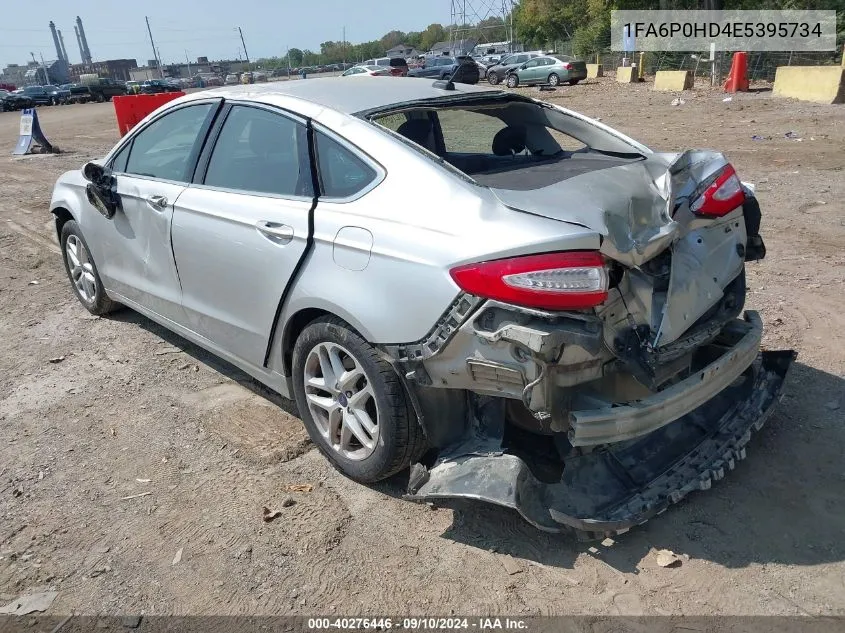 1FA6P0HD4E5395734 2014 Ford Fusion Se