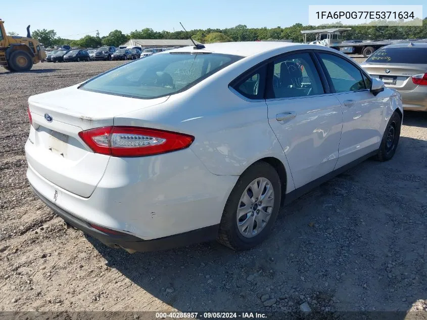 1FA6P0G77E5371634 2014 Ford Fusion S