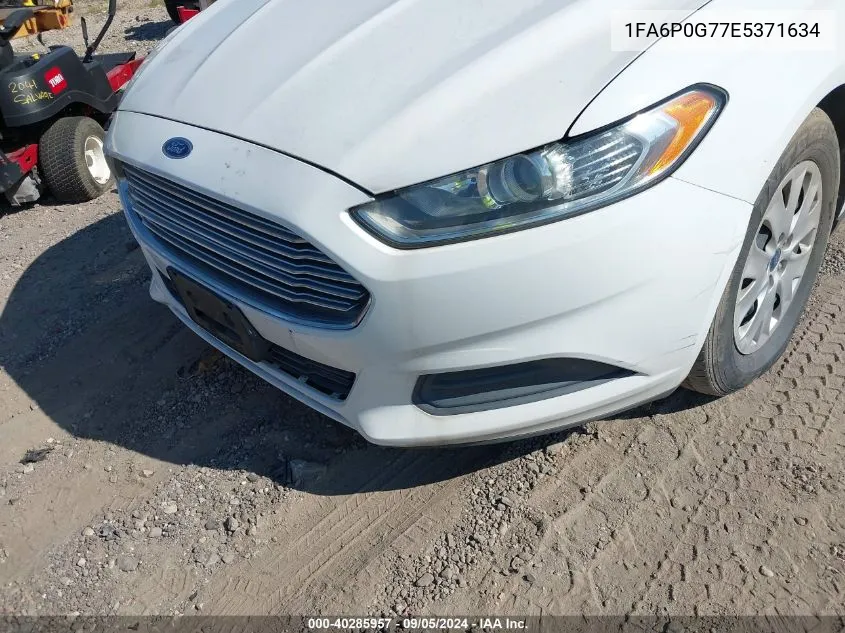 1FA6P0G77E5371634 2014 Ford Fusion S