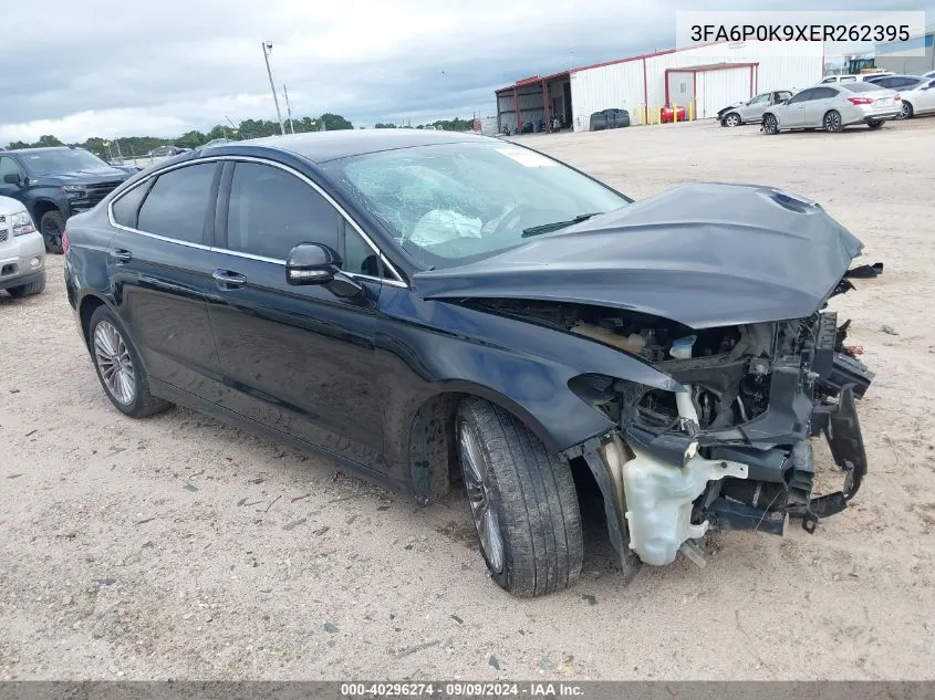 3FA6P0K9XER262395 2014 Ford Fusion Titanium