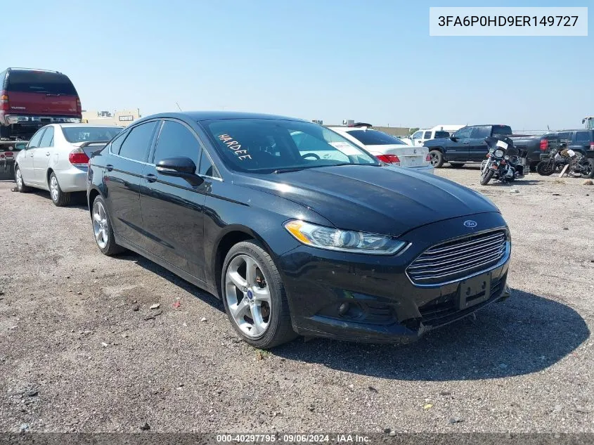 3FA6P0HD9ER149727 2014 Ford Fusion Se