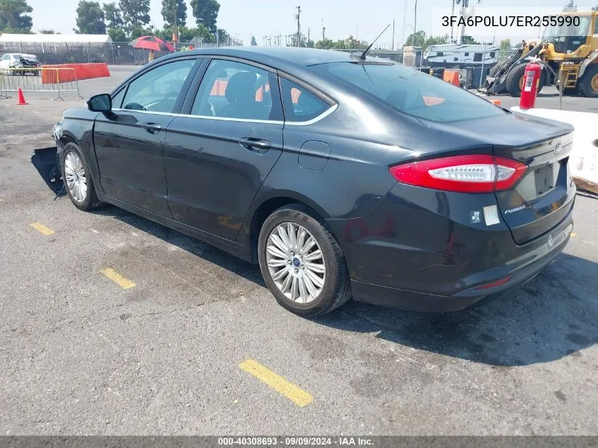 3FA6P0LU7ER255990 2014 Ford Fusion Hybrid Se