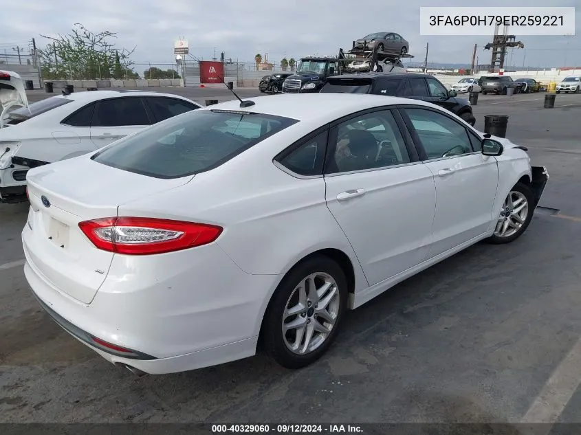 3FA6P0H79ER259221 2014 Ford Fusion Se