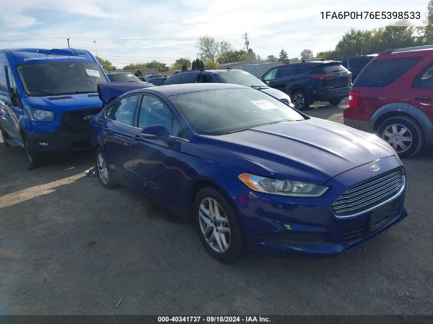 1FA6P0H76E5398533 2014 Ford Fusion Se