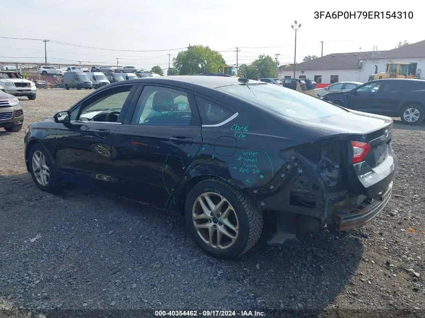 3FA6P0H79ER154310 2014 Ford Fusion Se