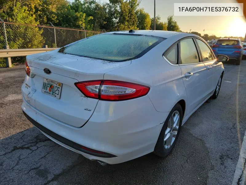 2014 Ford Fusion Se VIN: 1FA6P0H71E5376732 Lot: 40363468