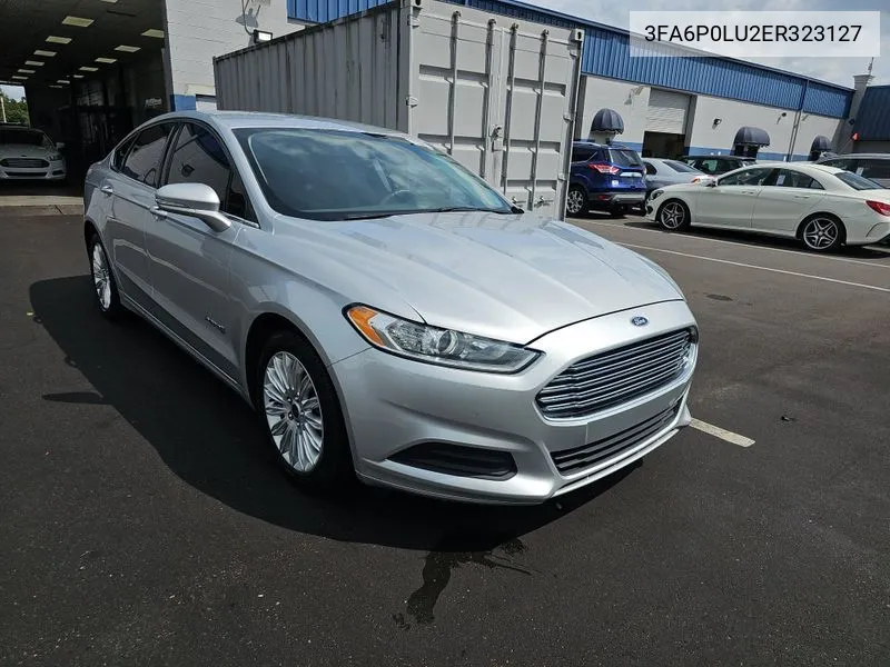 3FA6P0LU2ER323127 2014 Ford Fusion Hybrid Se