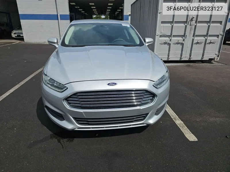 3FA6P0LU2ER323127 2014 Ford Fusion Hybrid Se