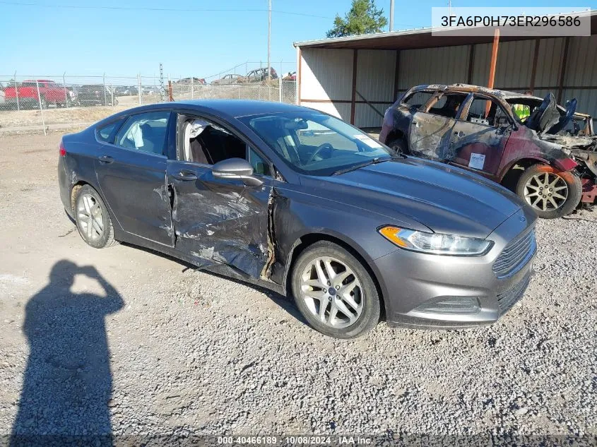 3FA6P0H73ER296586 2014 Ford Fusion Se