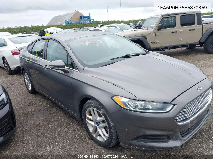 1FA6P0H76E5370859 2014 Ford Fusion Se