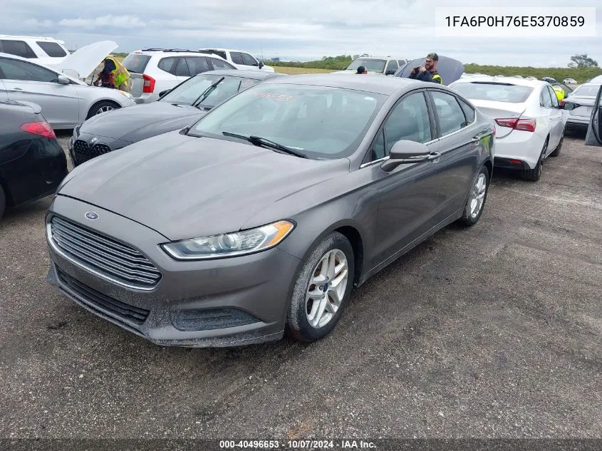 1FA6P0H76E5370859 2014 Ford Fusion Se