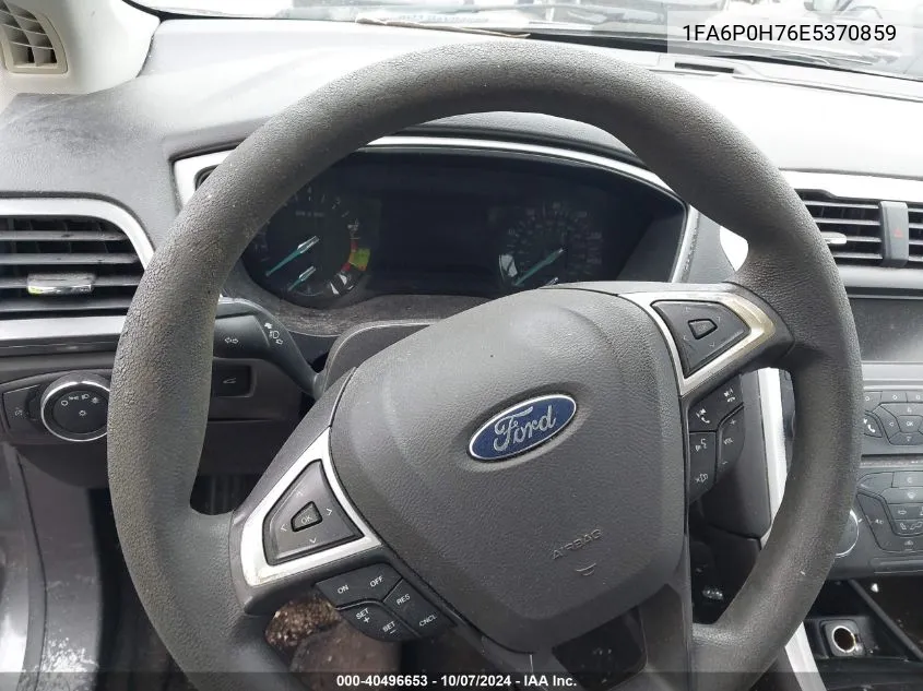 1FA6P0H76E5370859 2014 Ford Fusion Se