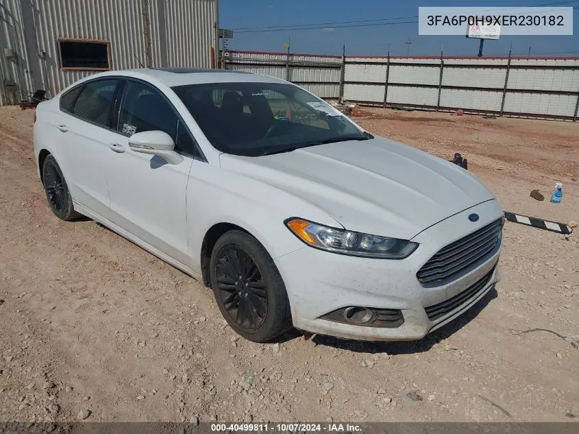 2014 Ford Fusion Se VIN: 3FA6P0H9XER230182 Lot: 40499811