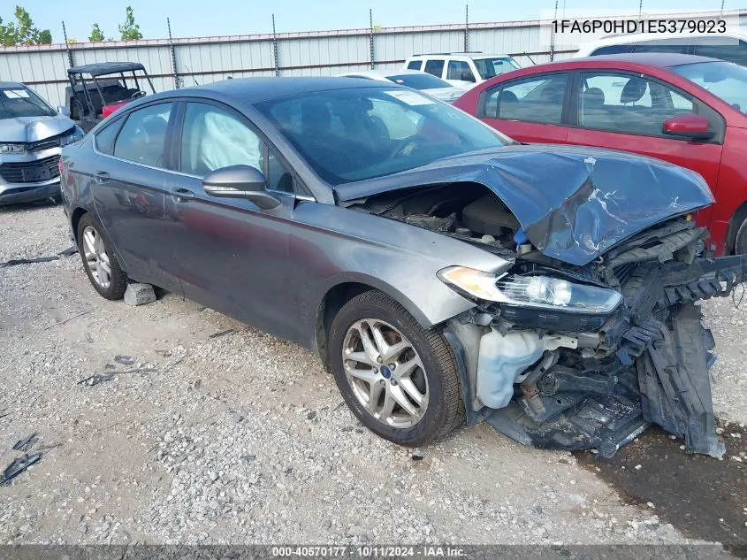 2014 Ford Fusion Se VIN: 1FA6P0HD1E5379023 Lot: 40570177