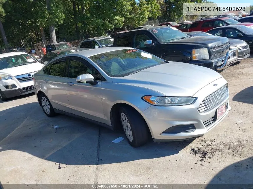 2014 Ford Fusion S VIN: 1FA6P0G74E5402628 Lot: 40637650