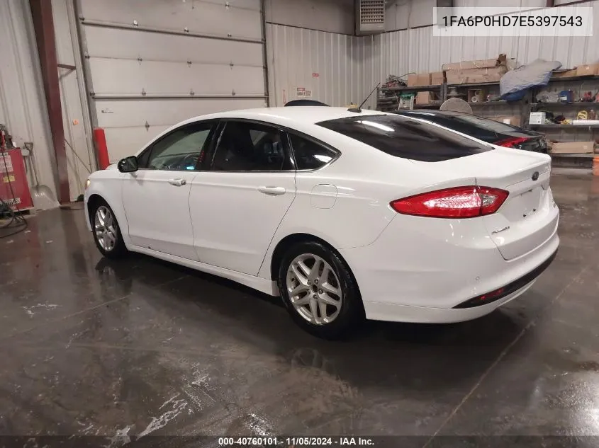 1FA6P0HD7E5397543 2014 Ford Fusion Se