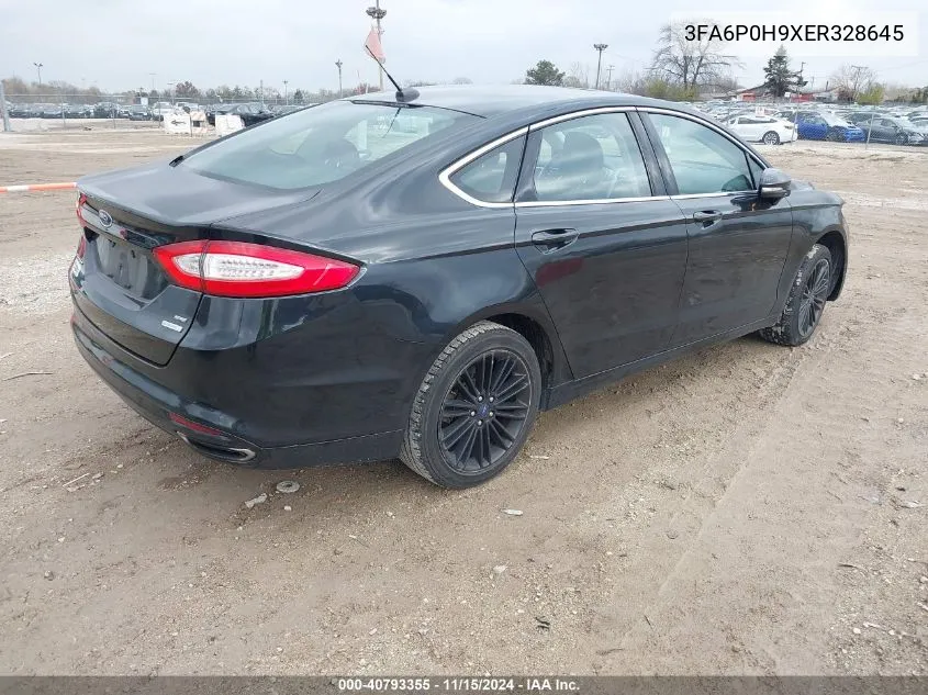 2014 Ford Fusion Se VIN: 3FA6P0H9XER328645 Lot: 40793355