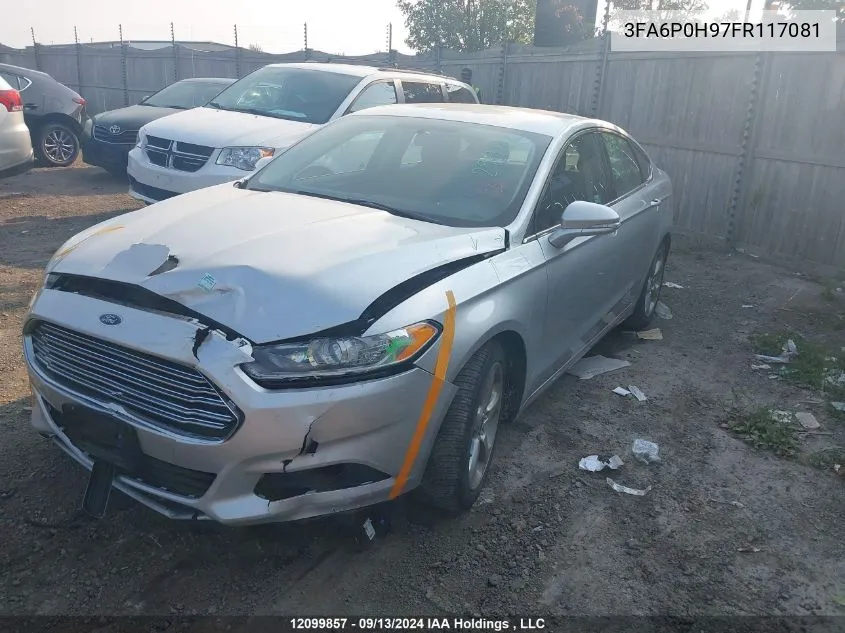 3FA6P0H97FR117081 2015 Ford Fusion Se