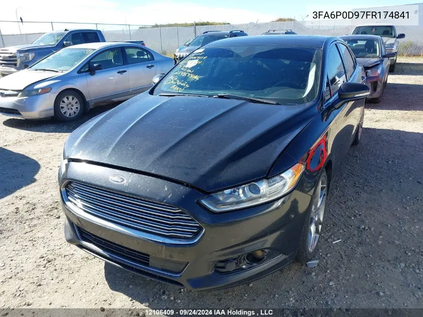 3FA6P0D97FR174841 2015 Ford Fusion Titanium