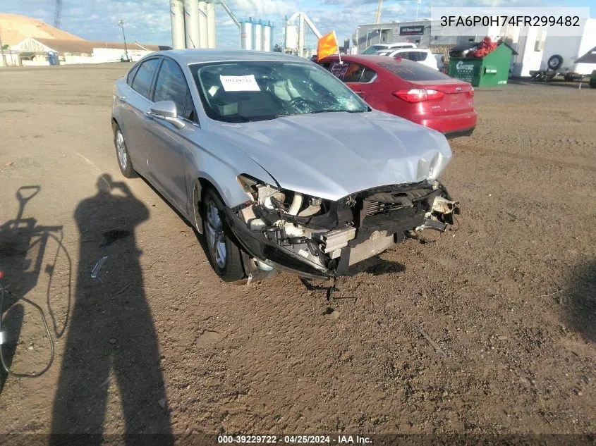 3FA6P0H74FR299482 2015 Ford Fusion Se