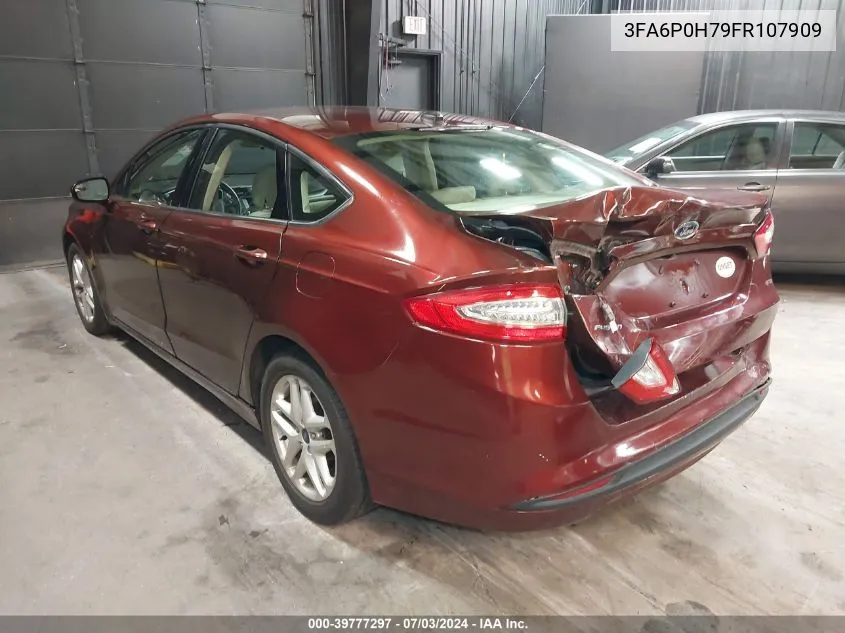 2015 Ford Fusion Se VIN: 3FA6P0H79FR107909 Lot: 39777297