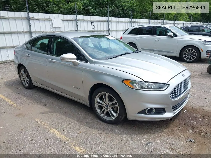 3FA6P0LU1FR296844 2015 Ford Fusion Hybrid Se