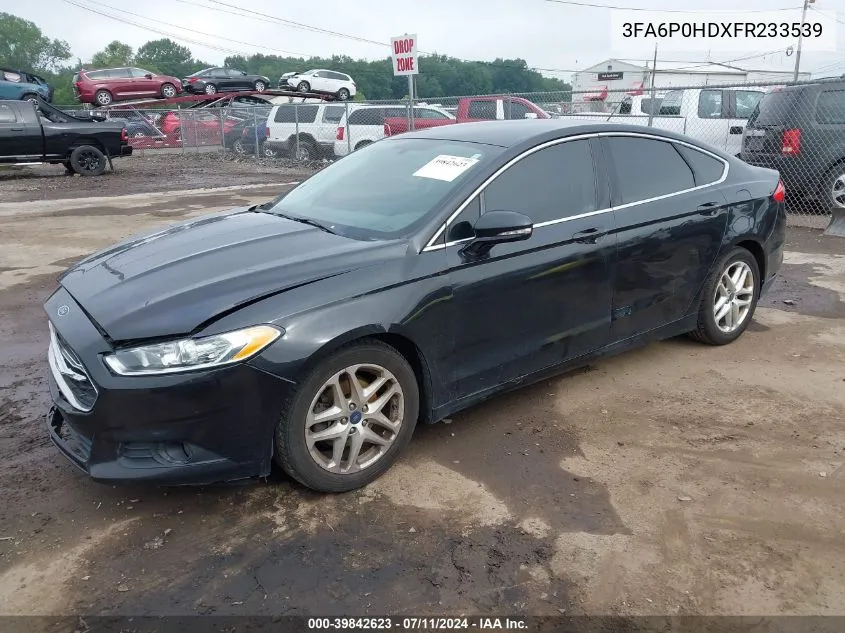 3FA6P0HDXFR233539 2015 Ford Fusion Se