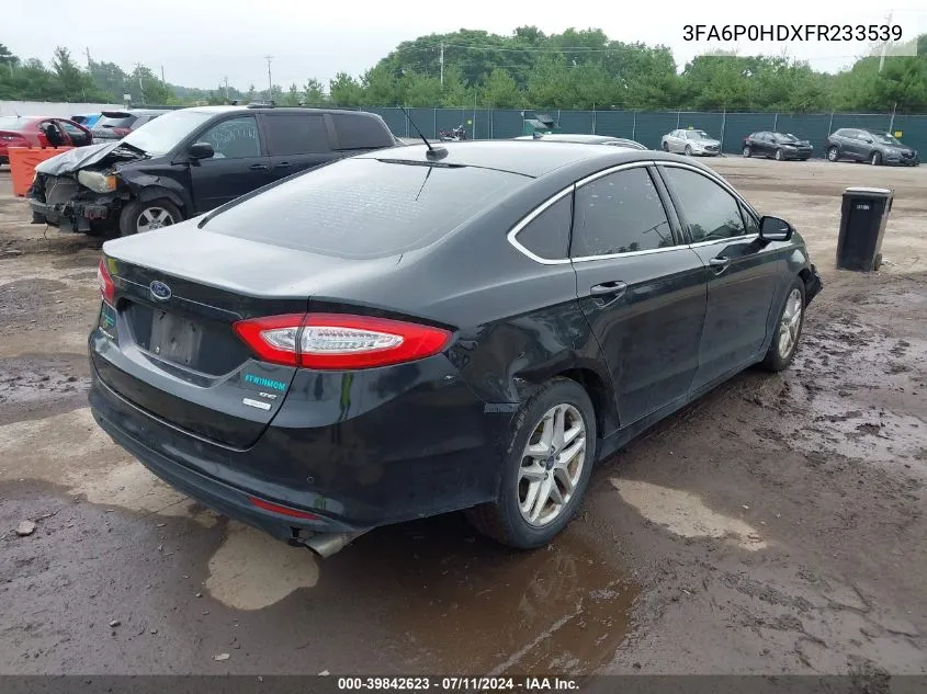 3FA6P0HDXFR233539 2015 Ford Fusion Se