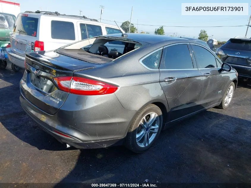 3FA6P0SU6FR173901 2015 Ford Fusion Energi Titanium