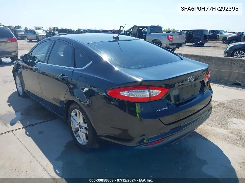 3FA6P0H77FR292395 2015 Ford Fusion Se