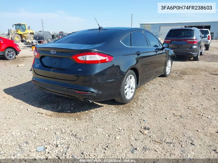 3FA6P0H74FR238603 2015 Ford Fusion Se