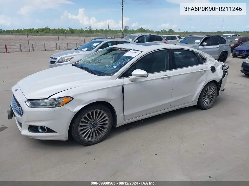 3FA6P0K90FR211246 2015 Ford Fusion Titanium