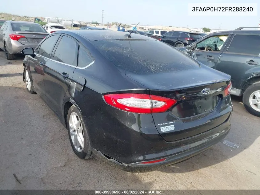 3FA6P0H72FR288240 2015 Ford Fusion Se